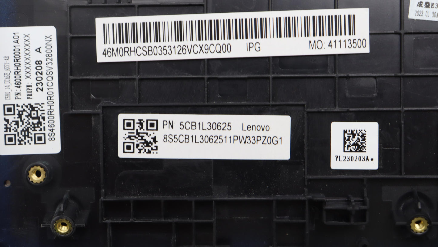 Lenovo Cover Upper Case Assembly Eng - 5CB1L30625