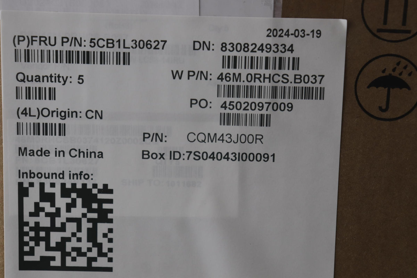 Lenovo Cover Upper Case Assembly Ita - 5CB1L30627