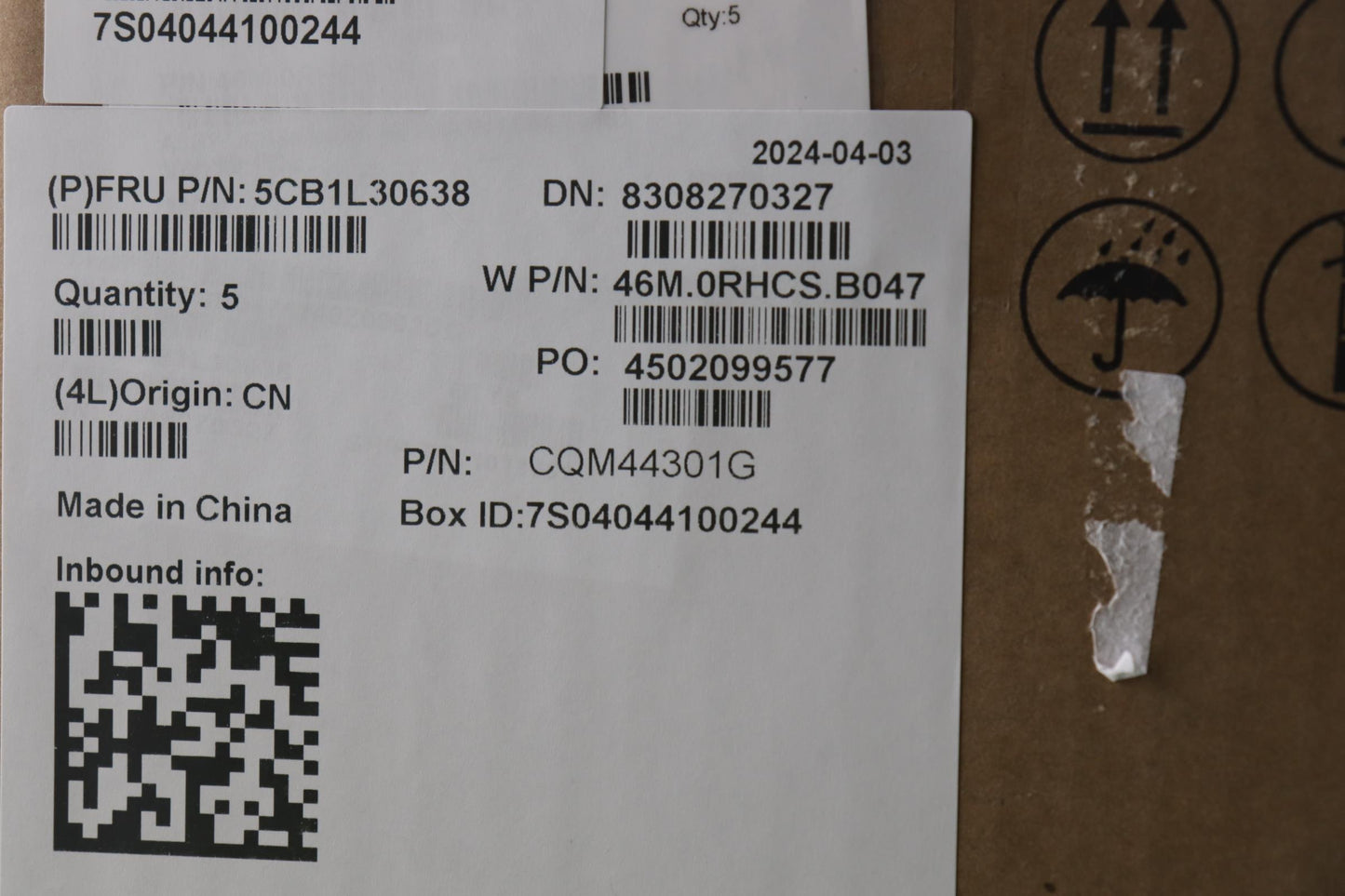 Lenovo Cover Upper Case Assembly Fra - 5CB1L30638