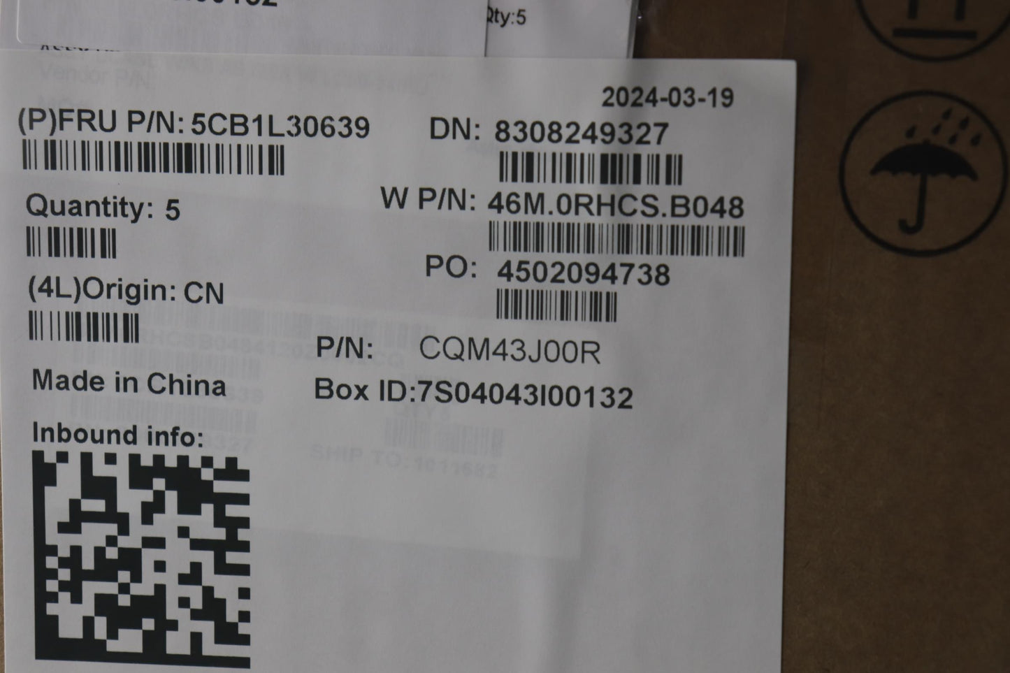 Lenovo Cover Upper Case Assembly Ger - 5CB1L30639