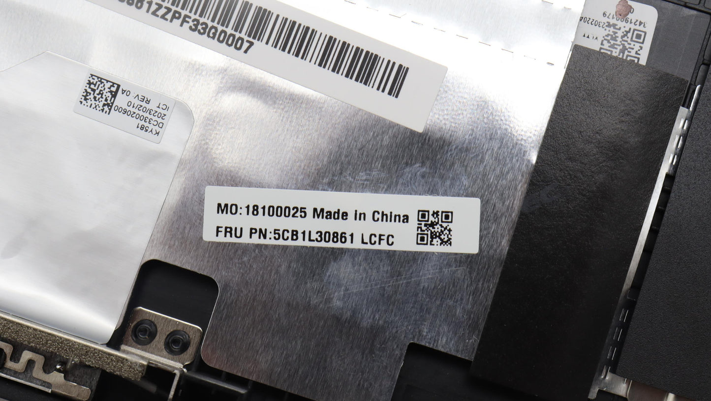 Lenovo Cover Upper Case Assembly Uke - 5CB1L30861