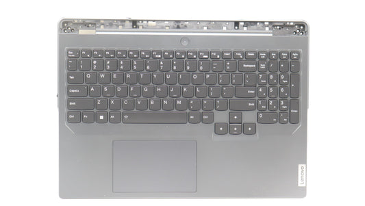 Lenovo C-Cover with Keyboard, USA English, Onyx Grey, Backlit - 5CB1L30862