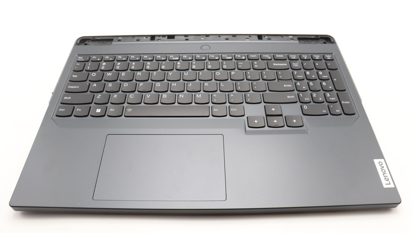 Lenovo C-Cover with Keyboard, USA English, Onyx Grey, Backlit - 5CB1L30862