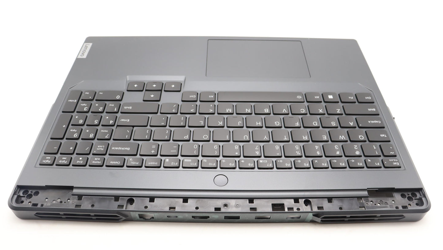 Lenovo C-Cover with Keyboard, USA English, Onyx Grey, Backlit - 5CB1L30862