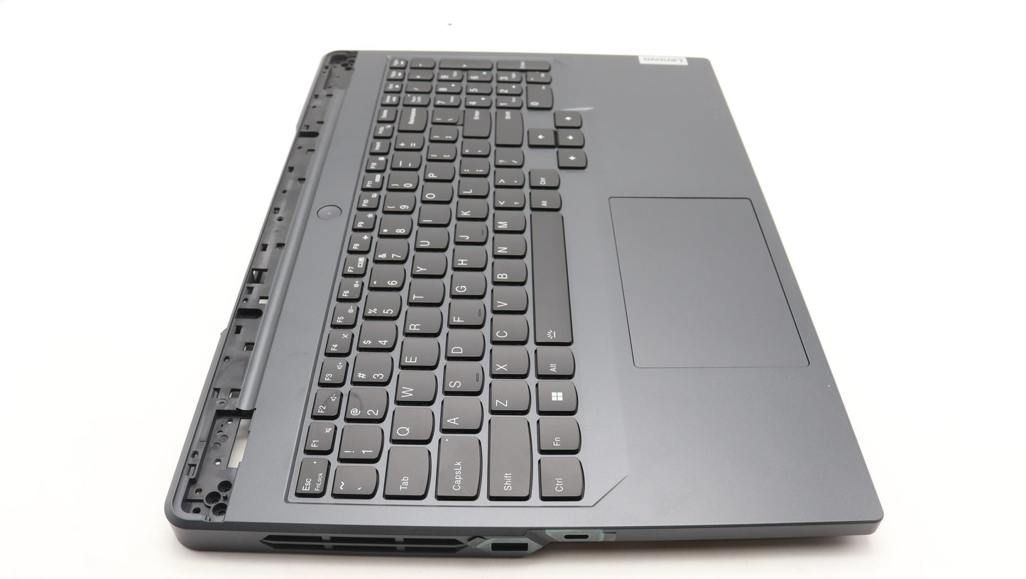Lenovo C-Cover with Keyboard, USA English, Onyx Grey, Backlit - 5CB1L30862