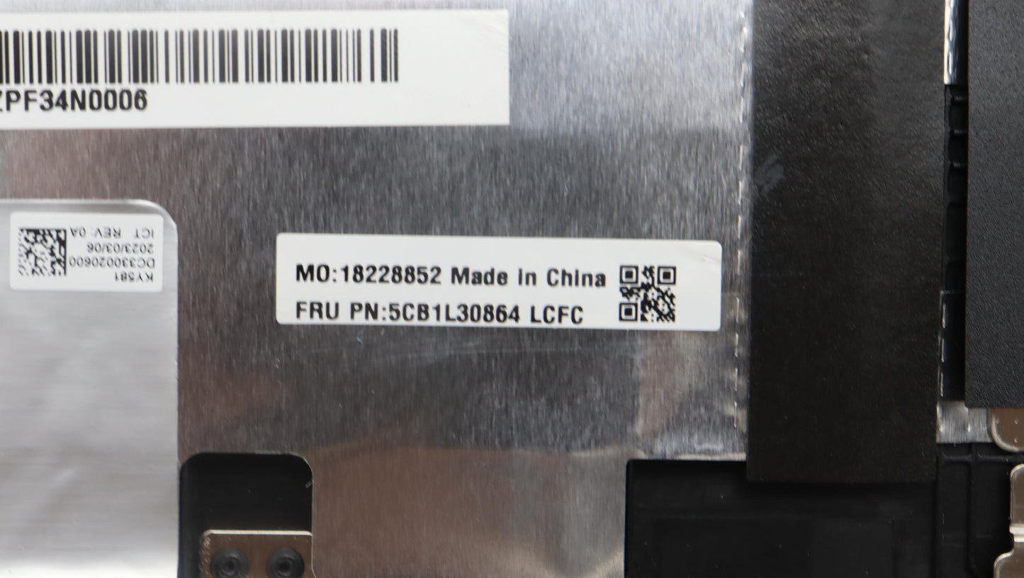 Lenovo Cover Upper Case Assembly Fra/ - 5CB1L30864