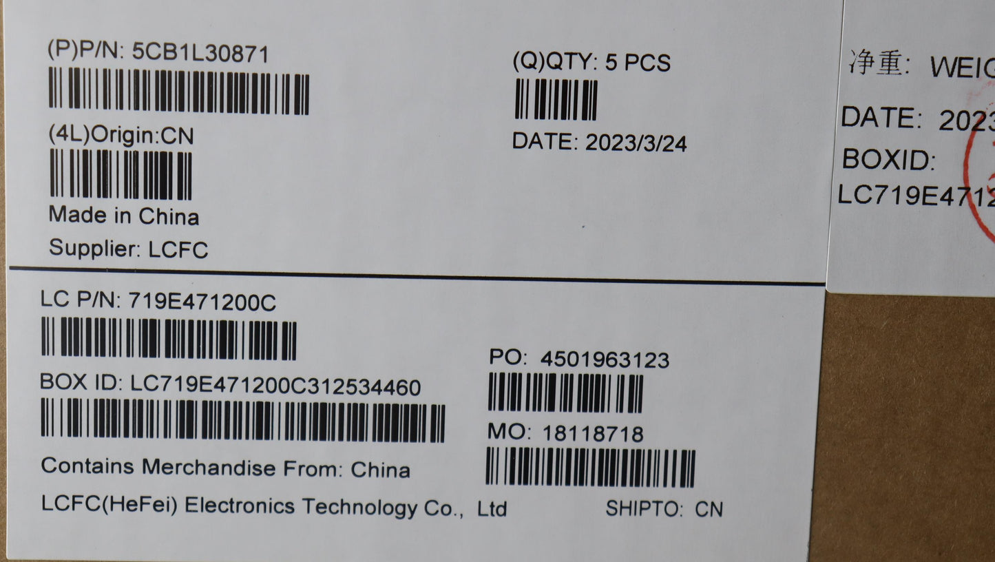 Lenovo Cover Upper Case Assembly Ita - 5CB1L30871