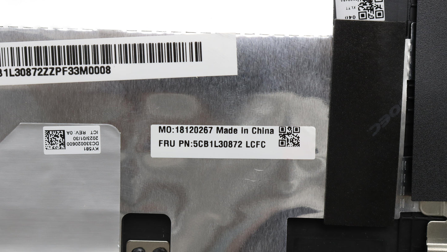 Lenovo Cover Upper Case Assembly Jpn - 5CB1L30872