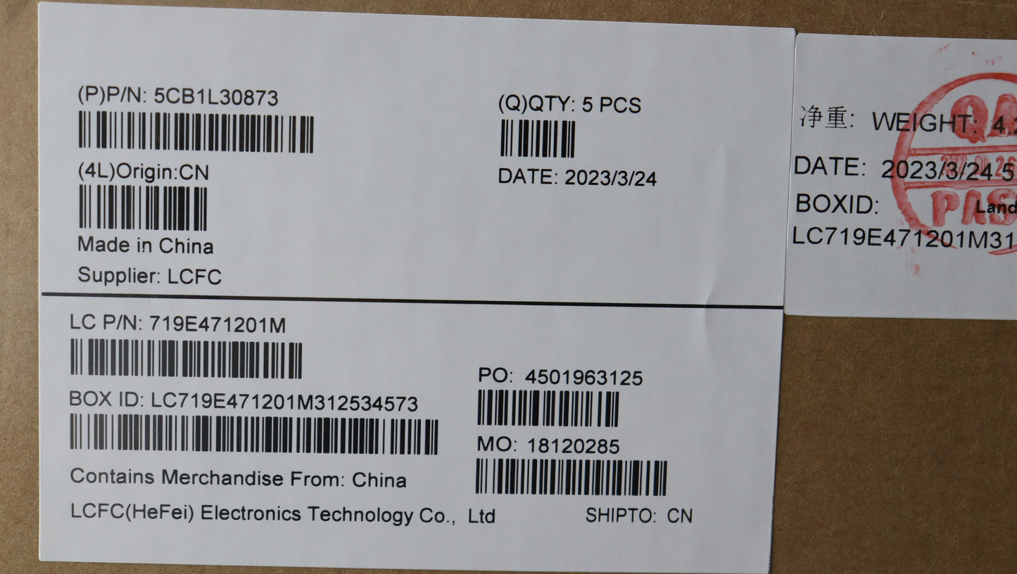 Lenovo Cover Upper Case Assembly Kor - 5CB1L30873