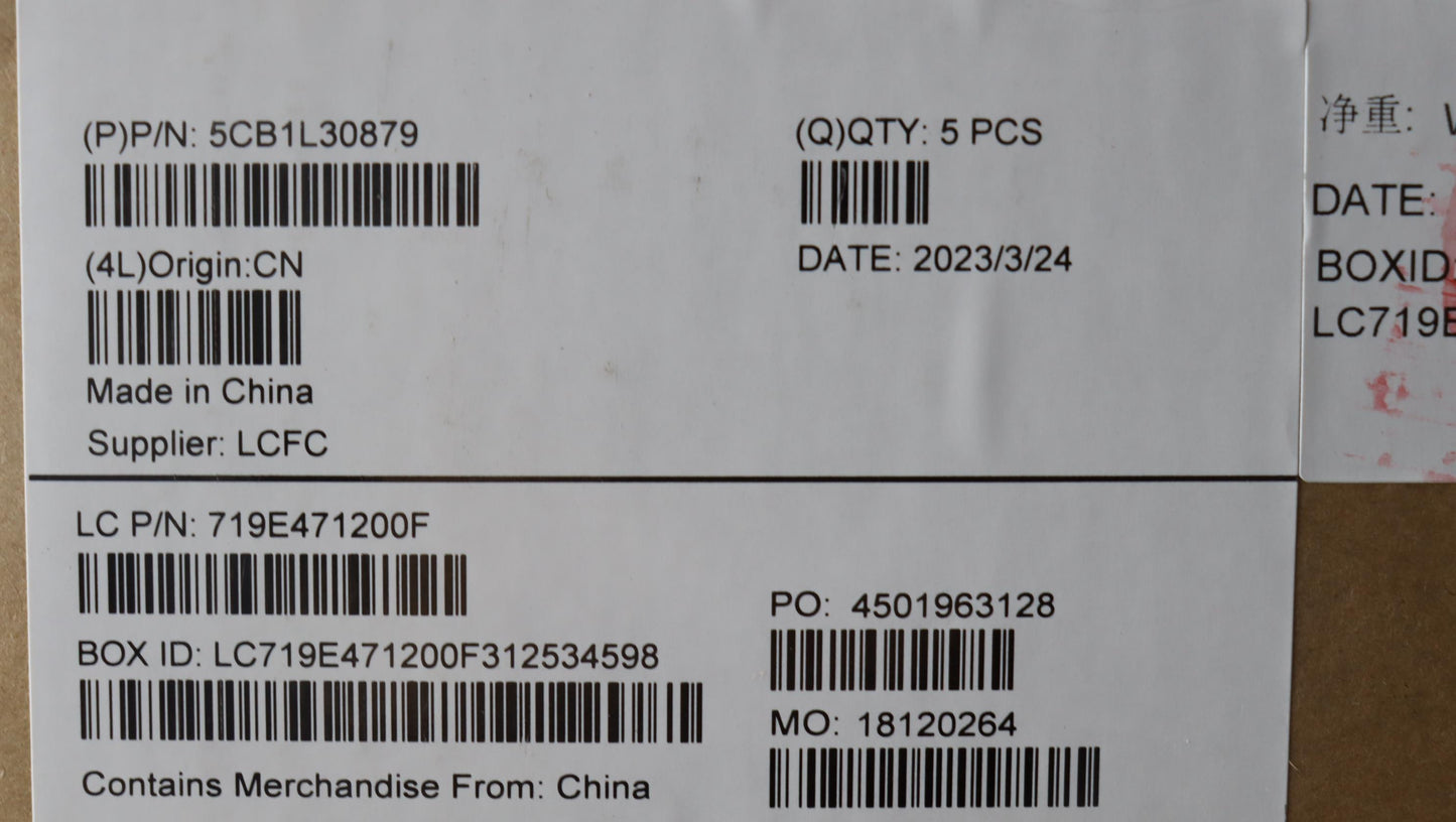 Lenovo Cover Upper Case Assembly Spa - 5CB1L30879