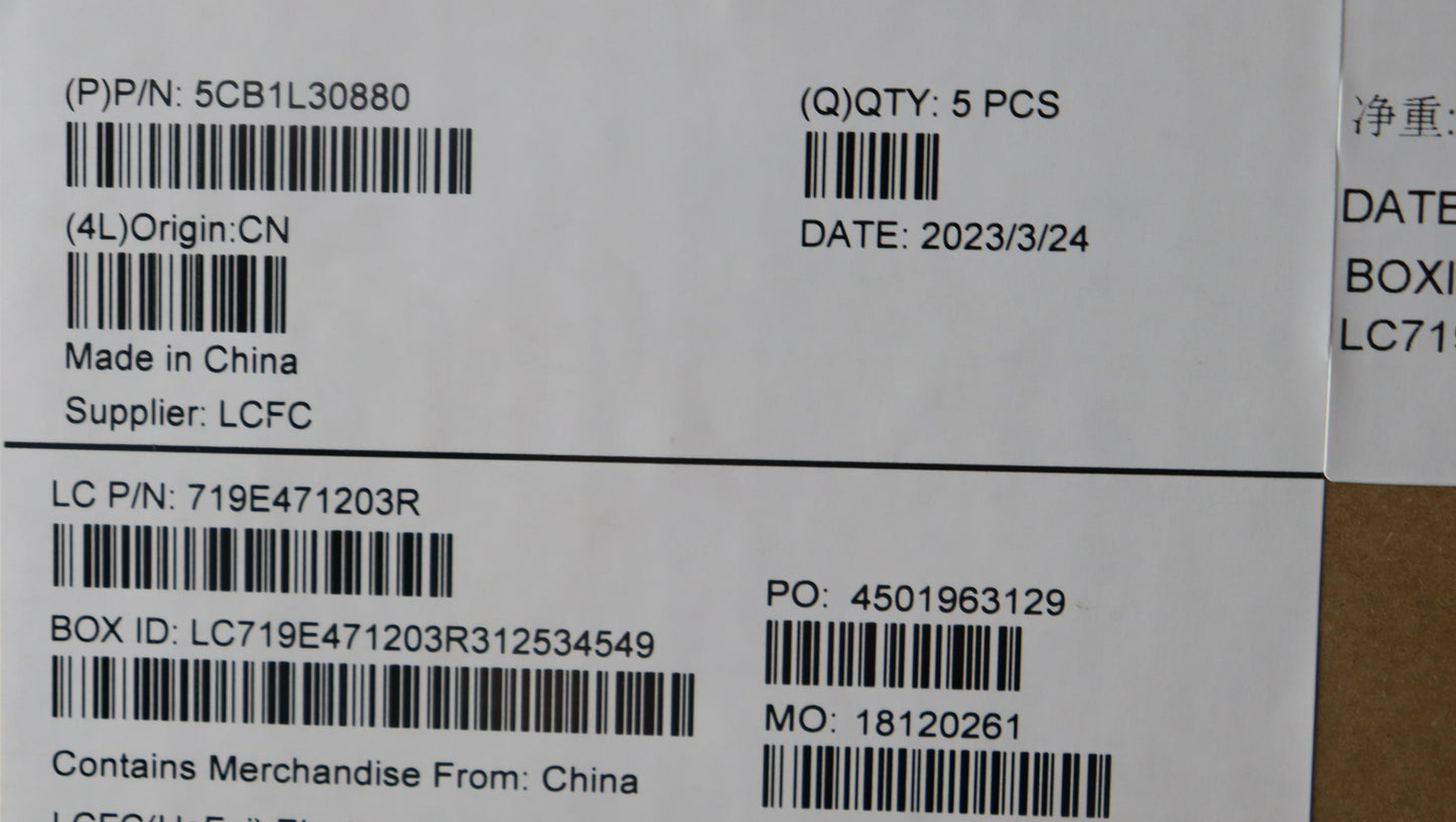 Lenovo Cover Upper Case Assembly Sws - 5CB1L30880
