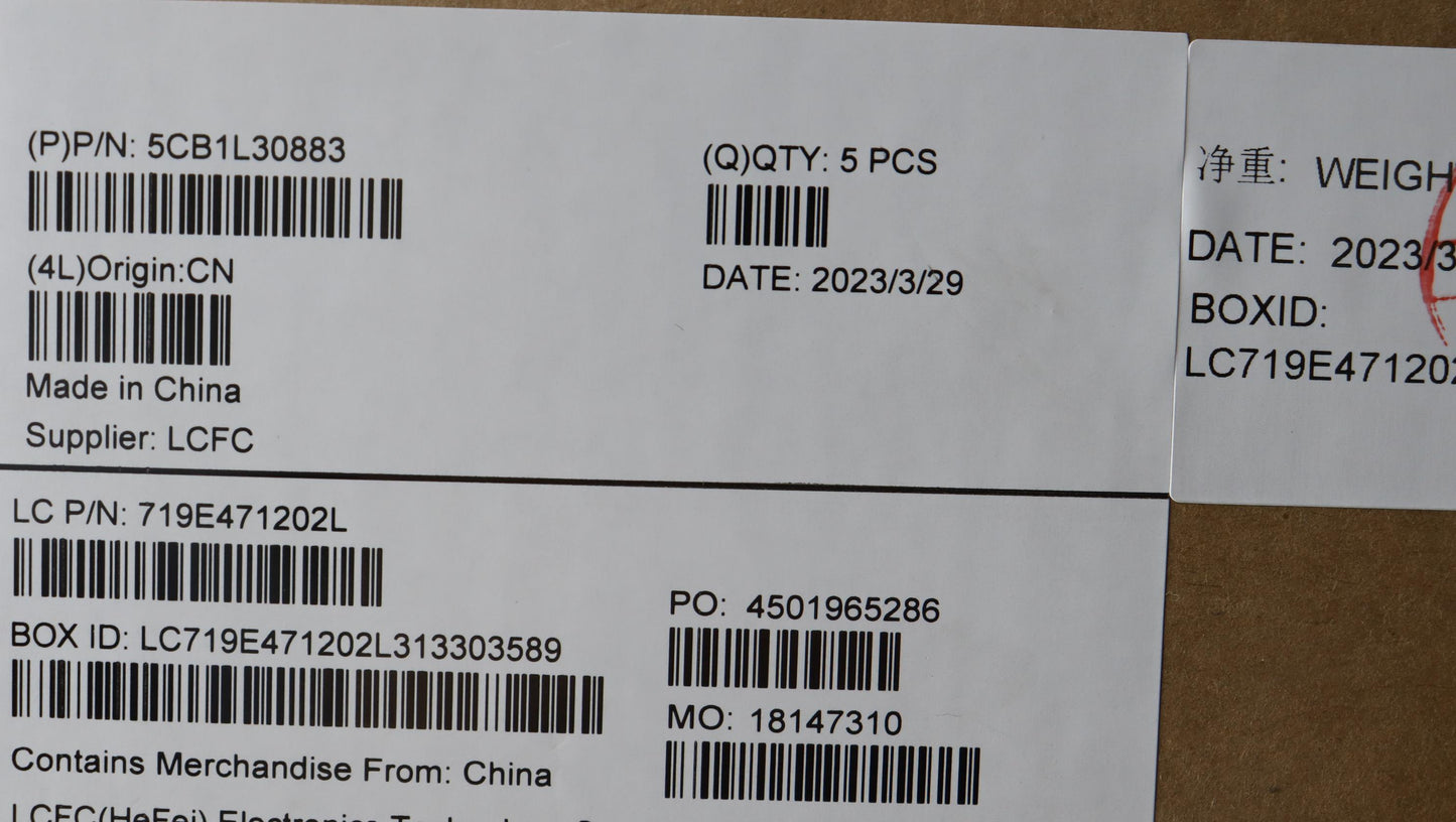 Lenovo Cover Upper Case Assembly Tur - 5CB1L30883