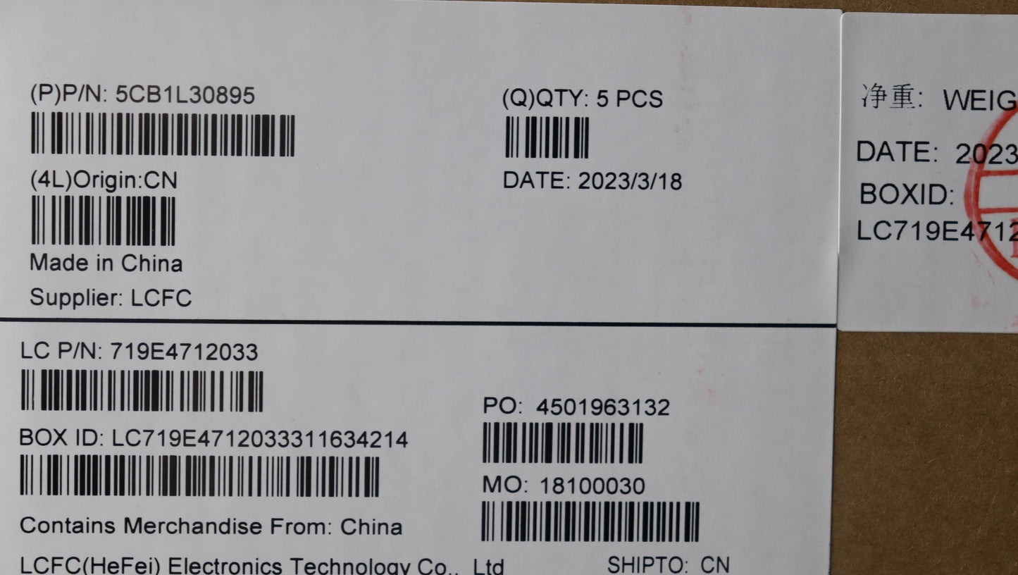 Lenovo Cover Upper Case Assembly Fra - 5CB1L30895