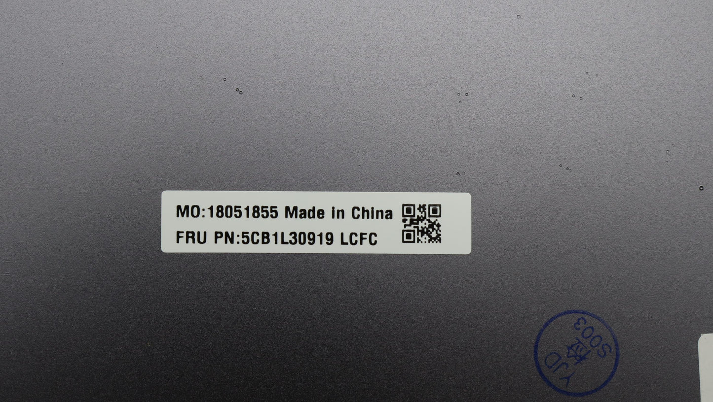 Lenovo Cover Cover L 83Bu A Sg W/Tape - 5CB1L30919