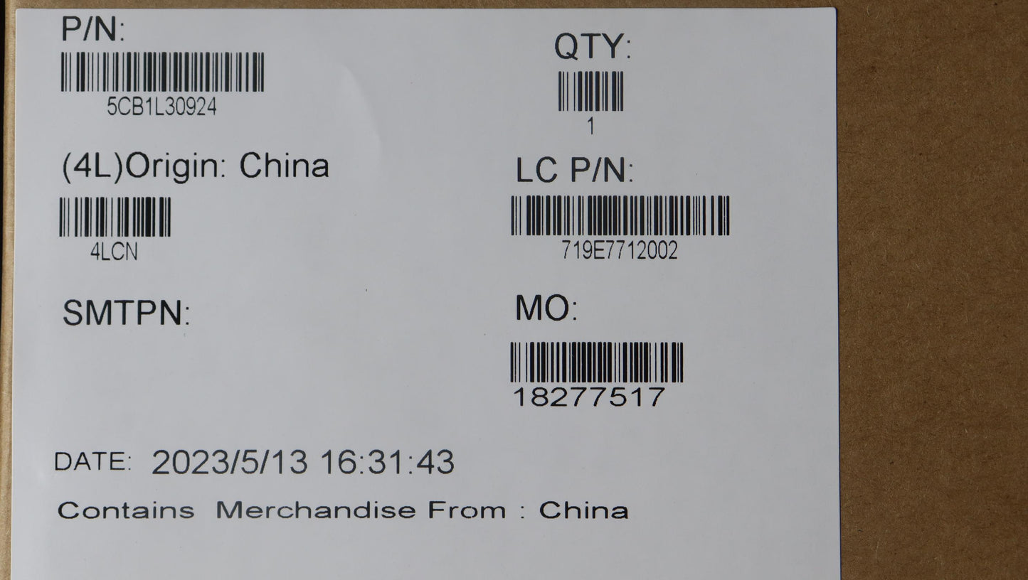 Lenovo Cover Cover L 83Bu A Sg Mini W - 5CB1L30924