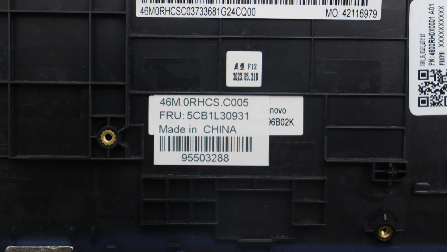 Lenovo Cover Upper Case Assembly Spa - 5CB1L30931