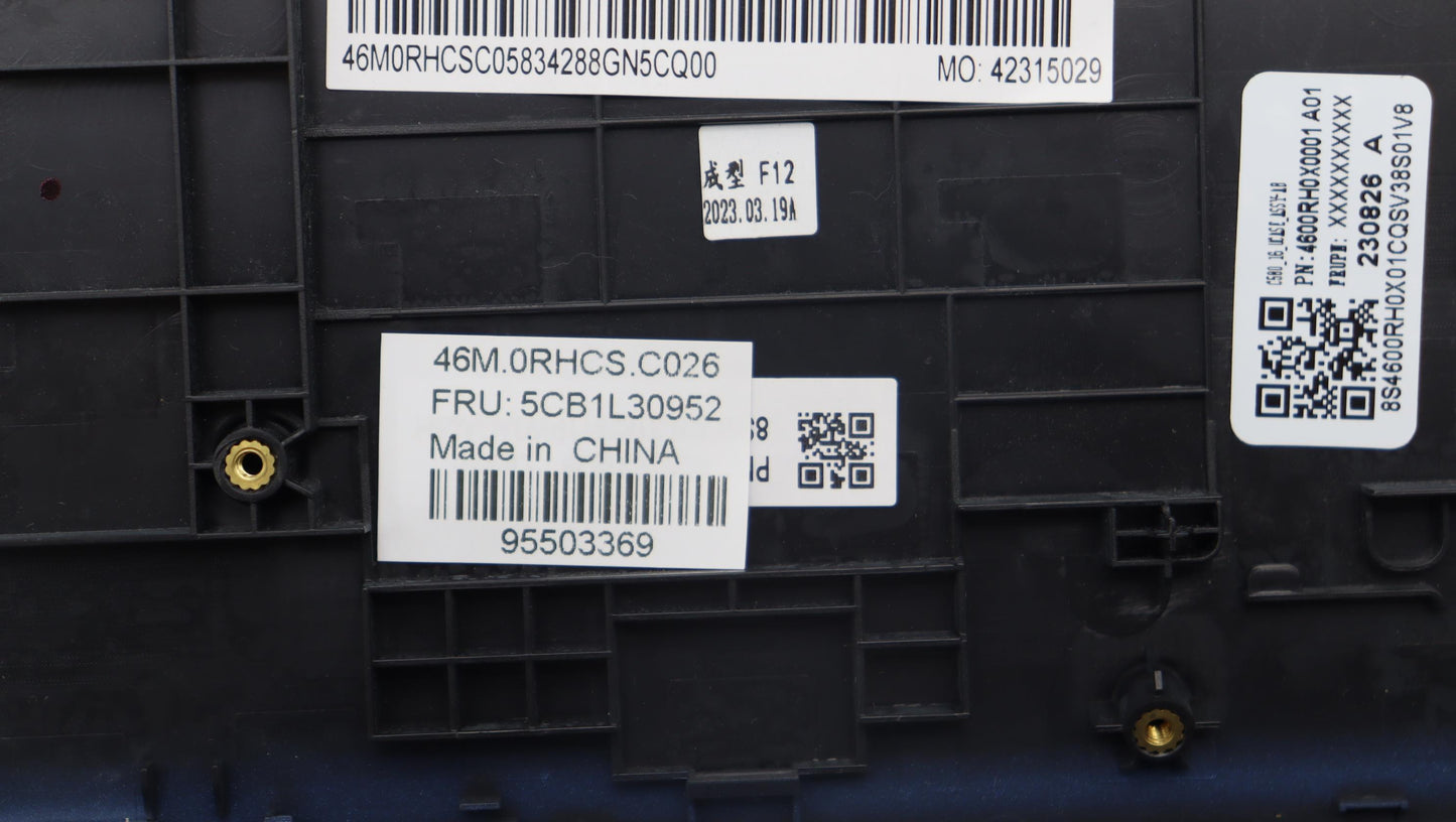 Lenovo Cover Upper Case Assembly Sws - 5CB1L30952
