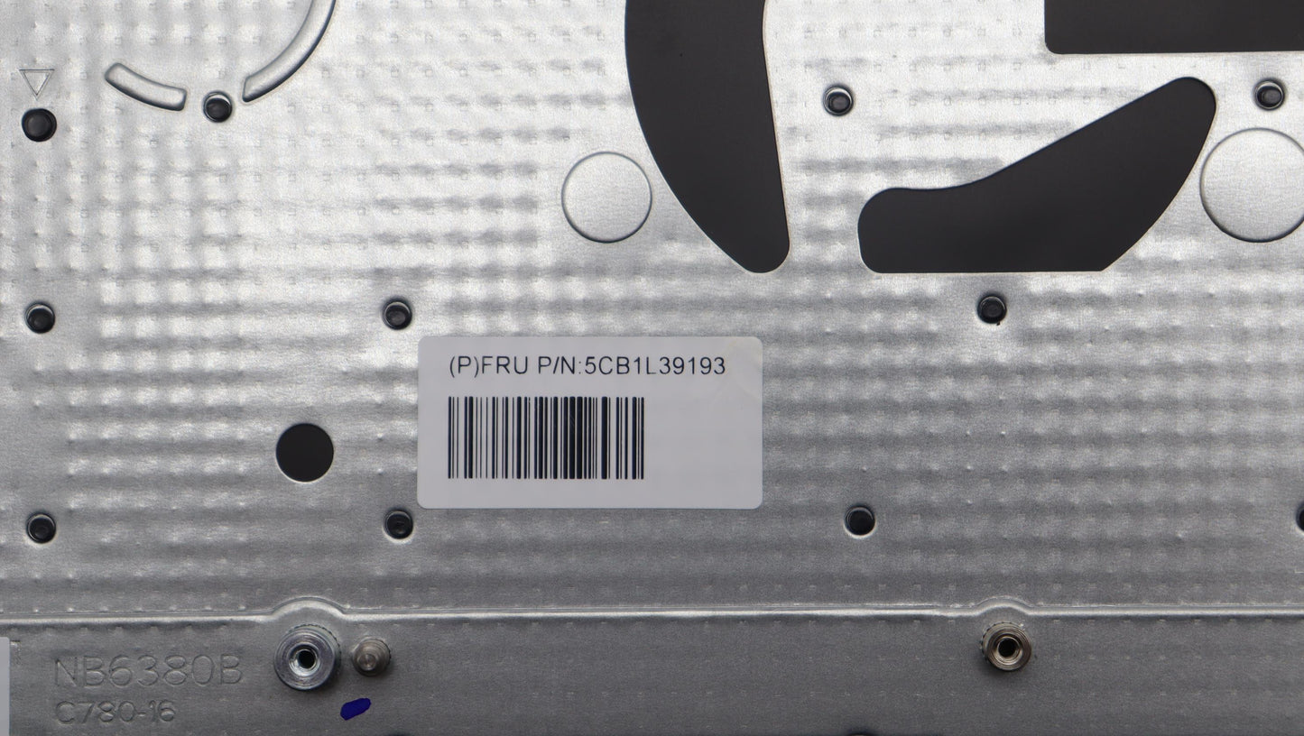 Lenovo Cover Upper Case Assembly Bel - 5CB1L39193