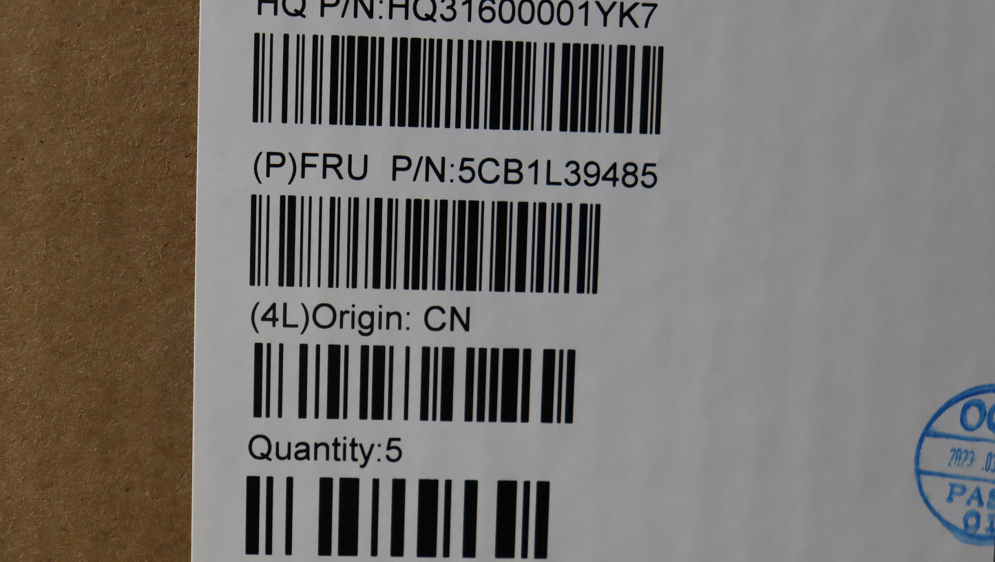 Lenovo Cover Upper Case Assembly Uke - 5CB1L39485