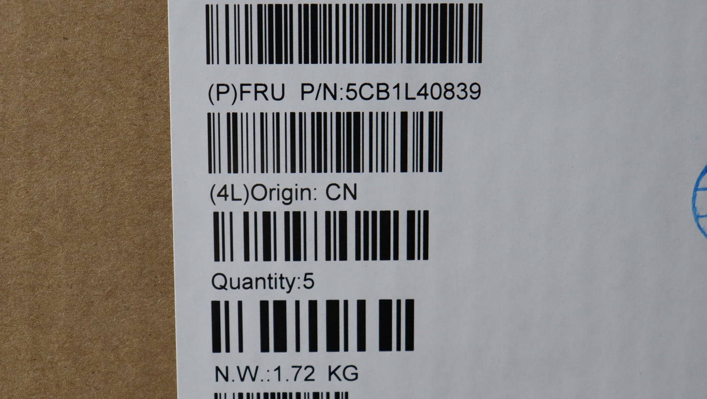 Lenovo Cover Upper Case Assembly Eng - 5CB1L40839