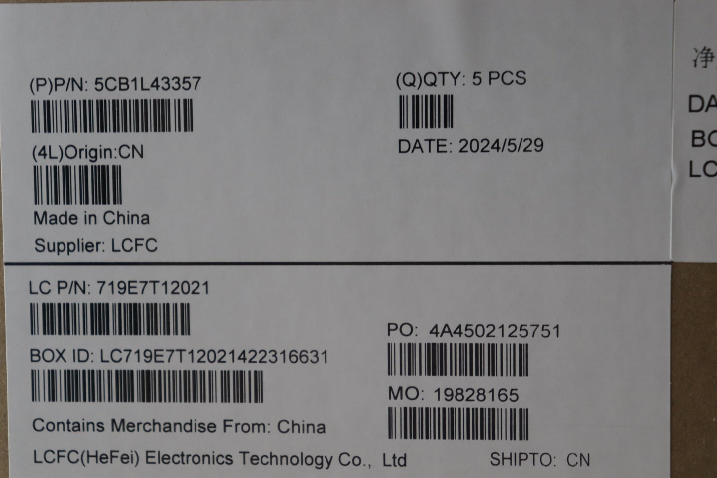 Lenovo Cover Upper Case Assembly Cze - 5CB1L43357
