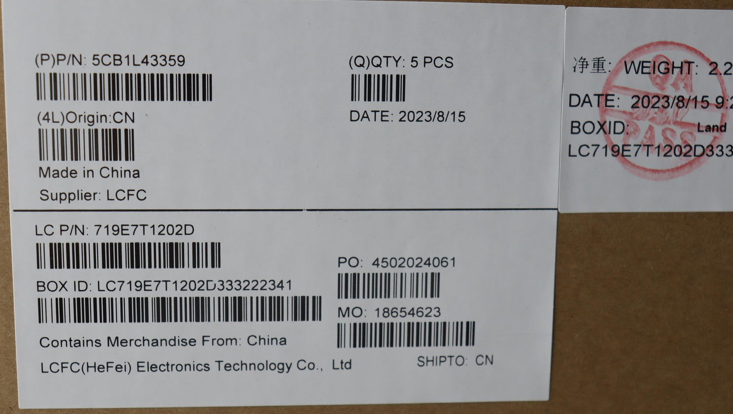 Lenovo Cover Uppercaseasmeuroeng L82X - 5CB1L43359