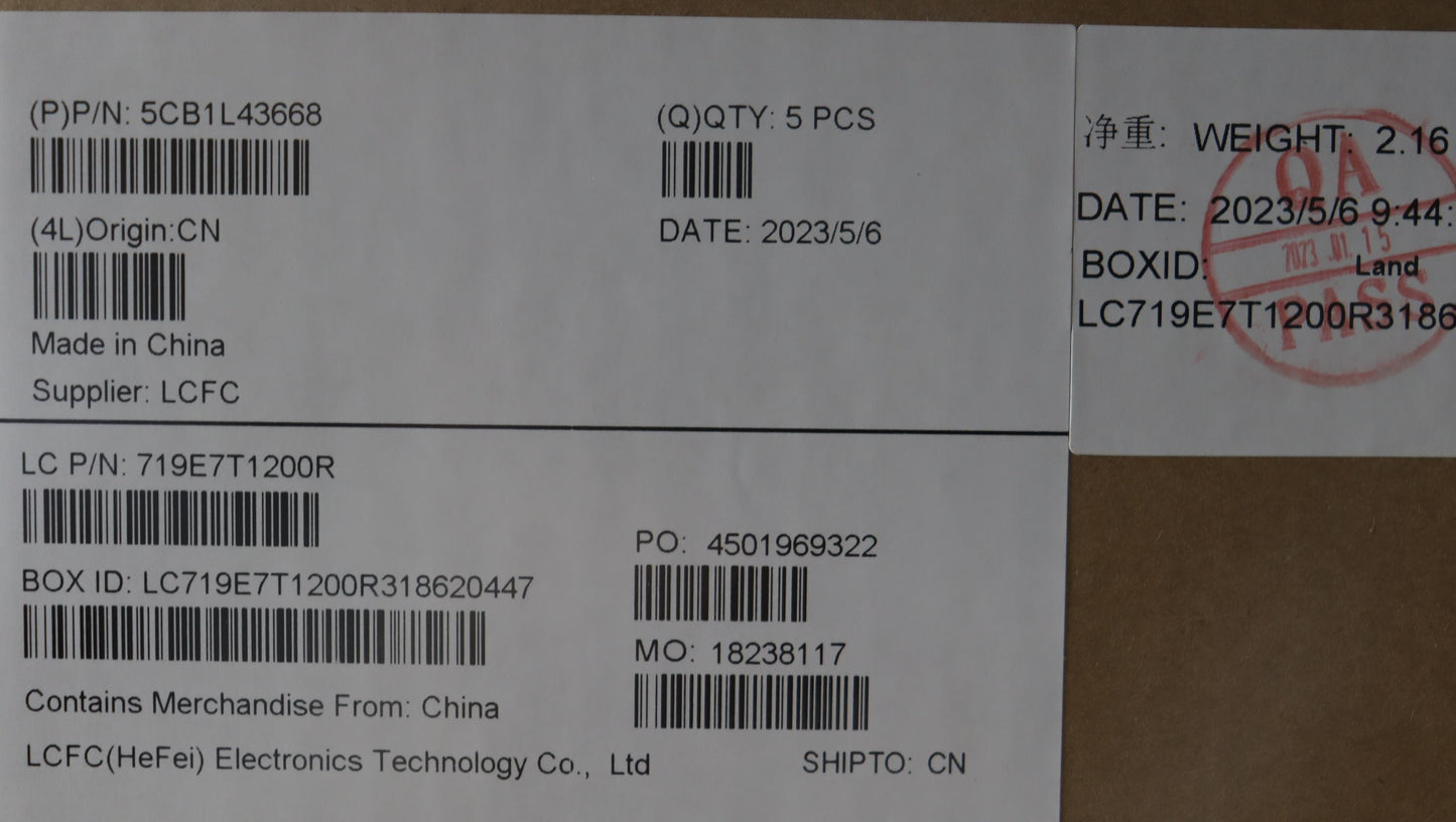 Lenovo Cover Upper Case Assembly Uke - 5CB1L43668