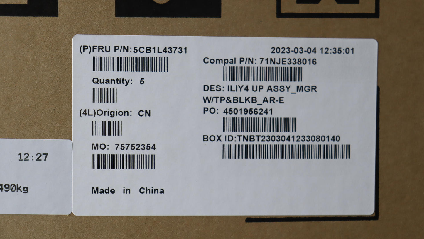 Lenovo Cover Uppercaseassembly Ara C2 - 5CB1L43731