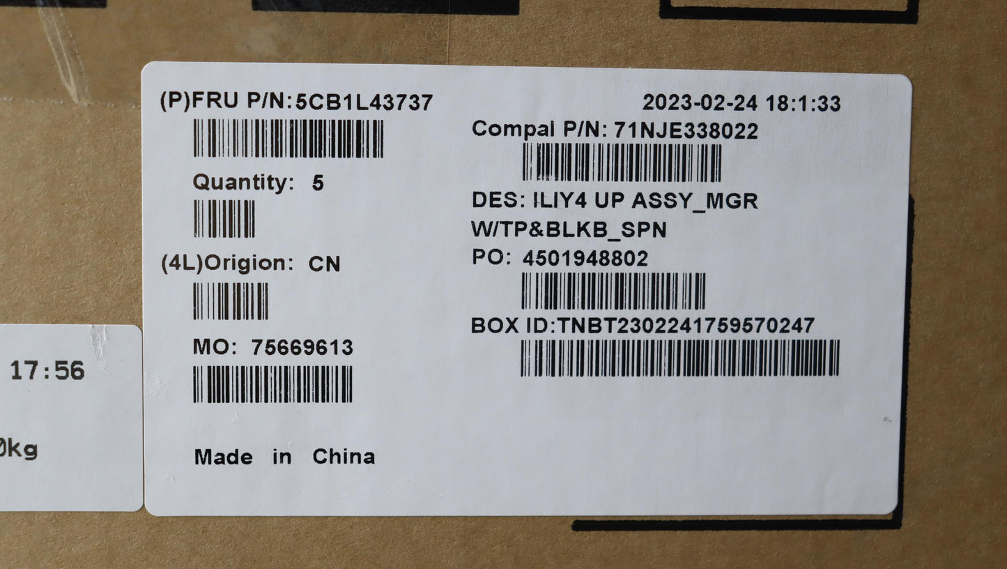 Lenovo Cover Uppercaseassembly Spa C2 - 5CB1L43737