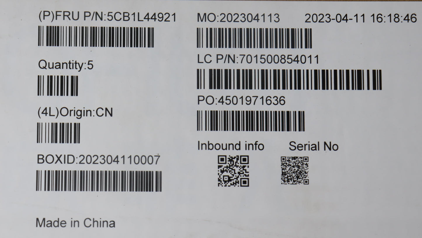 Lenovo Cover Lcd Cover Wt 82Xk - 5CB1L44921