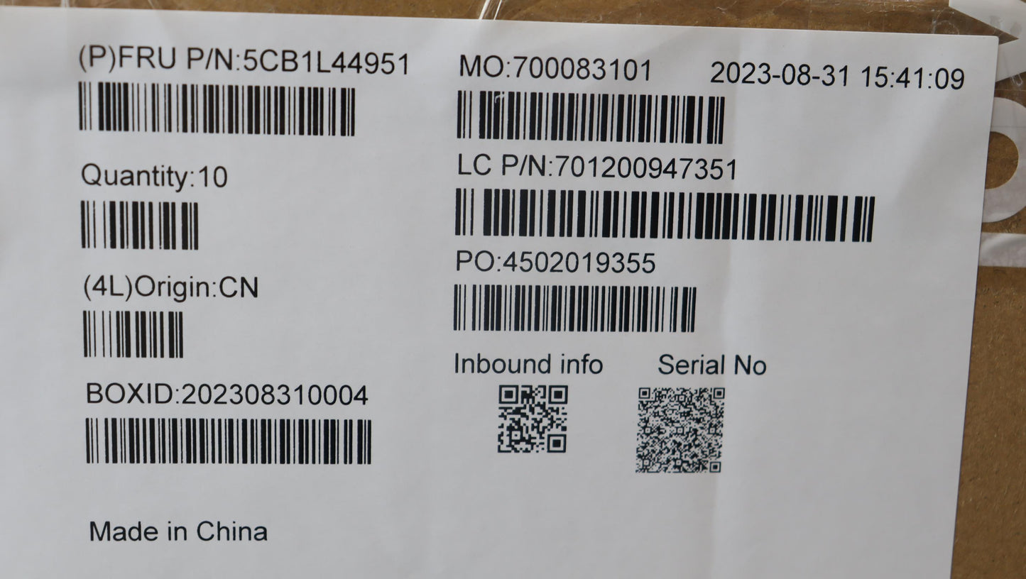 Lenovo Cover Upper Case Assembly Ukr - 5CB1L44951