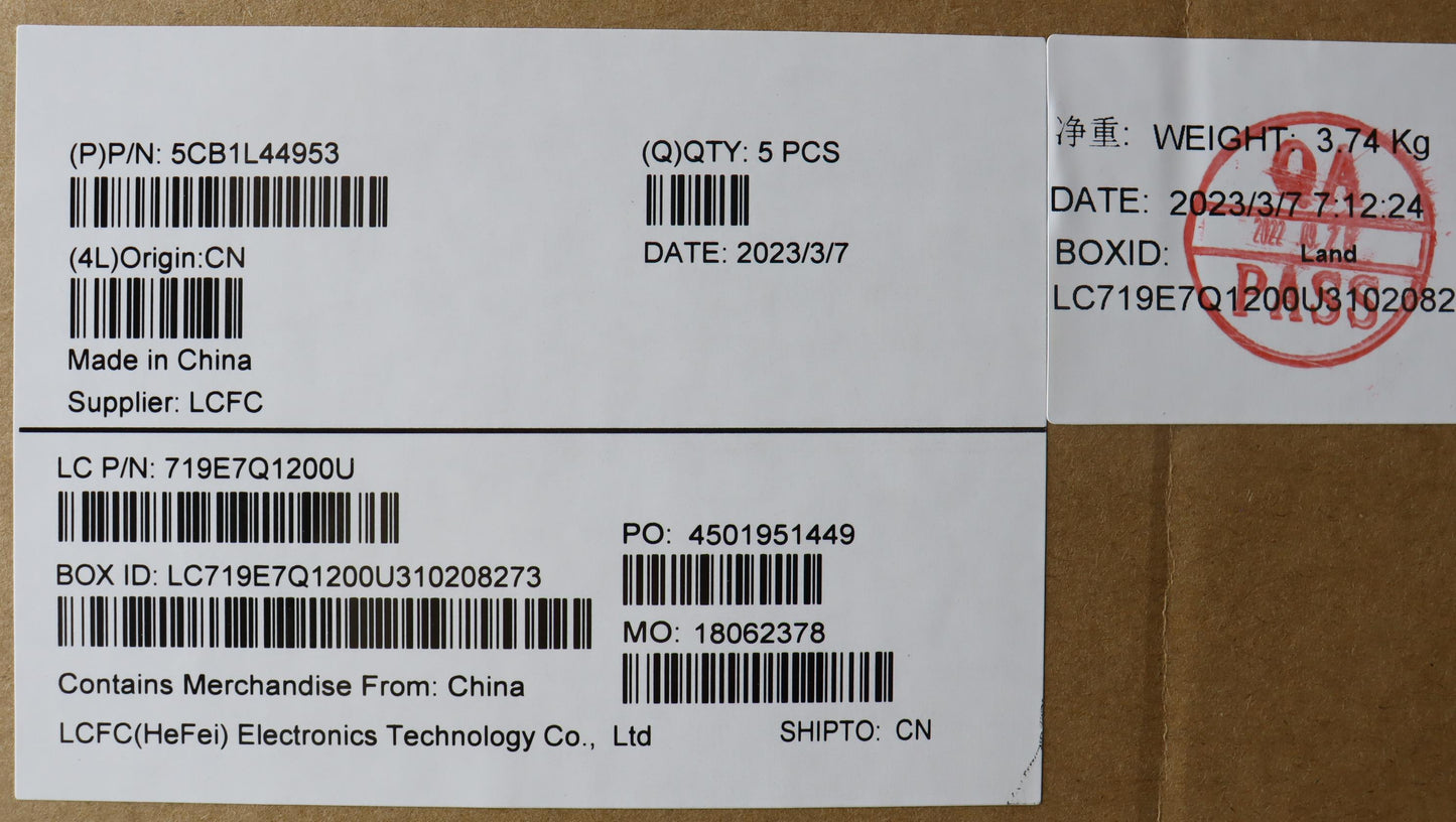 Lenovo Cover Upper Case Assembly Ara - 5CB1L44953
