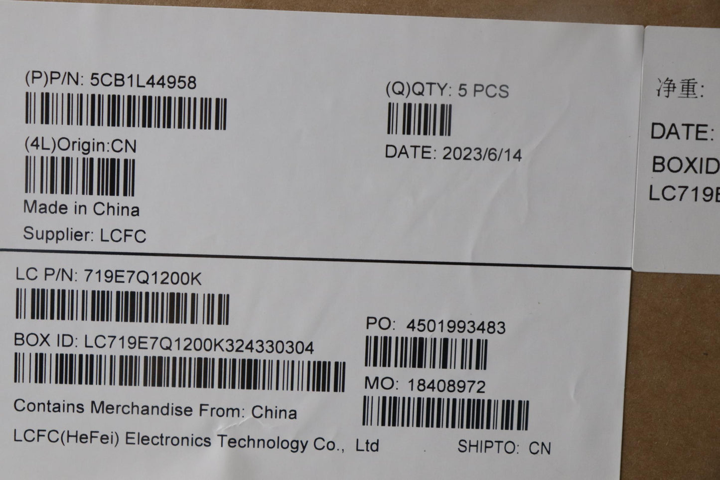 Lenovo Cover Upper Case Assembly Cze/ - 5CB1L44958
