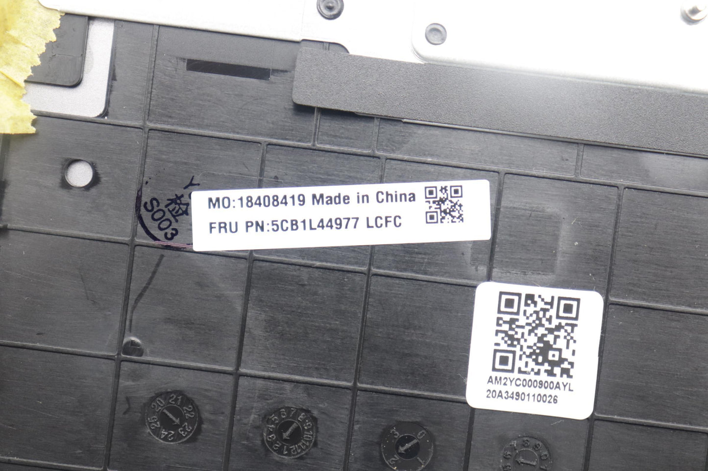 Lenovo Cover Upper Case Assembly Slv - 5CB1L44977