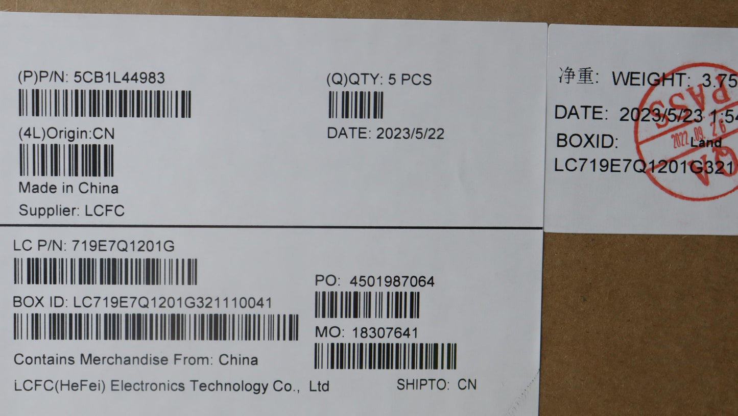 Lenovo Cover Upper Case Assembly Uke - 5CB1L44983