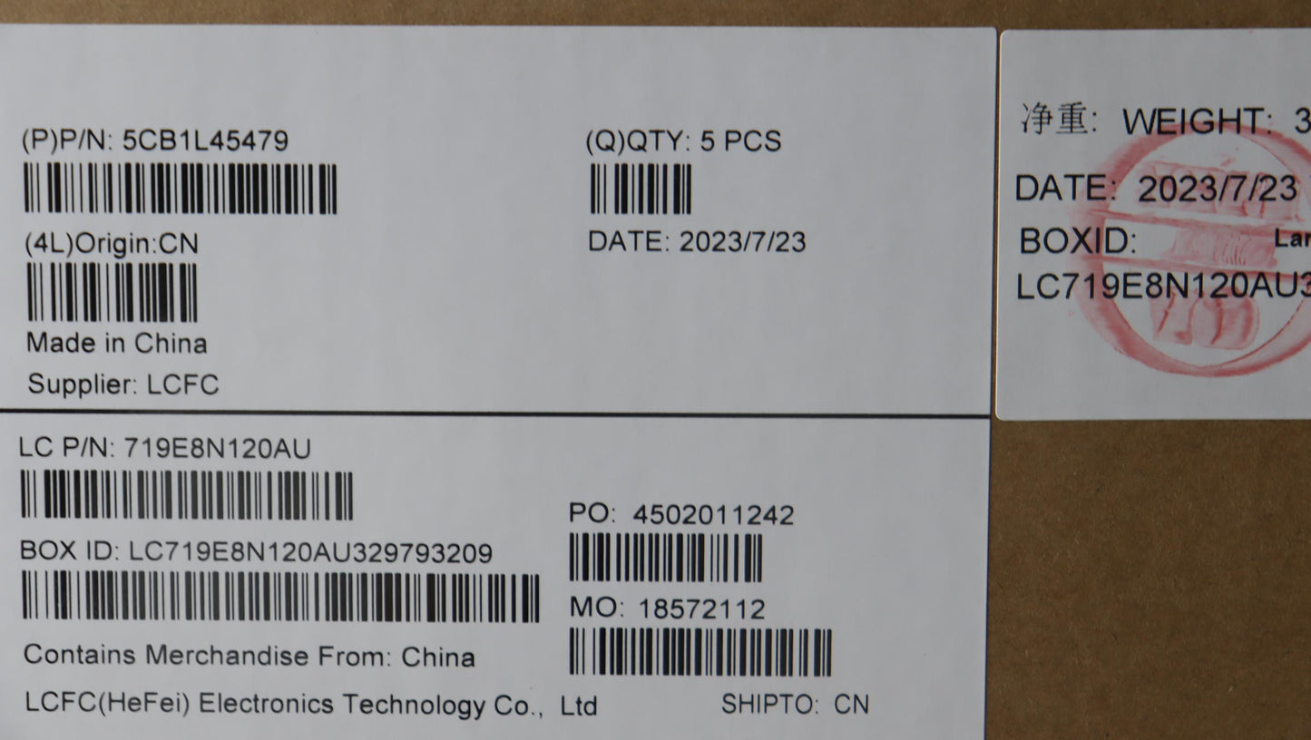 Lenovo Cover Upper Case Assembly Ukr - 5CB1L45479
