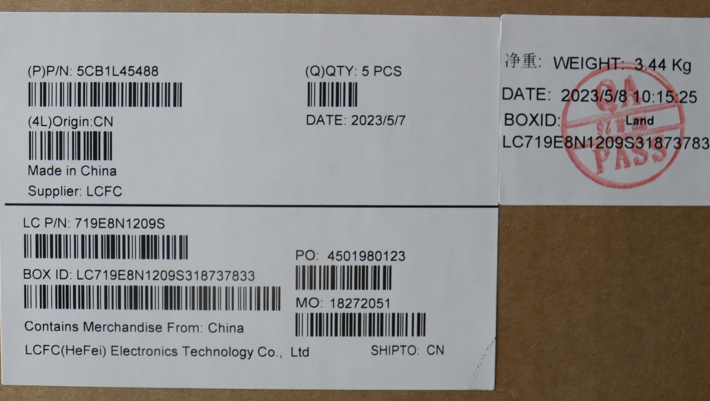 Lenovo Cover Upper Case Assembly La S - 5CB1L45488