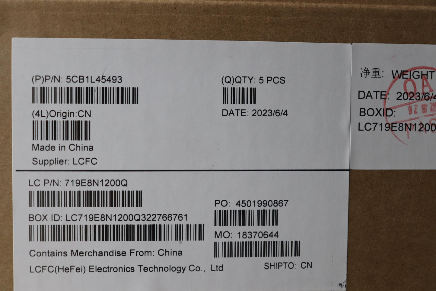 Lenovo Cover Upper Case Assembly Fra - 5CB1L45493