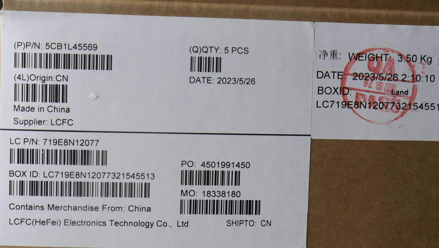 Lenovo Cover Upper Case Assembly Fra - 5CB1L45569