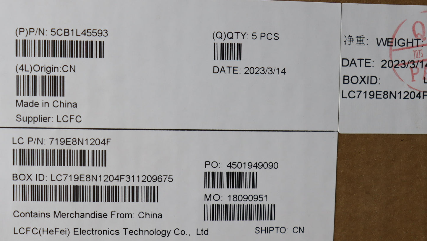 Lenovo Cover Upper Case Assembly Usa - 5CB1L45593