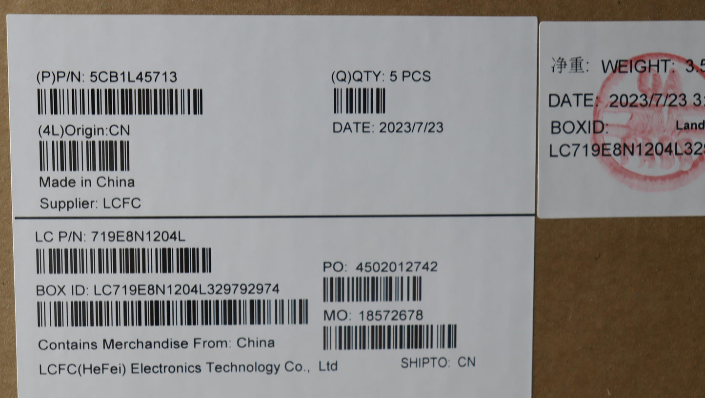 Lenovo Cover Upper Case Assembly Bel - 5CB1L45713