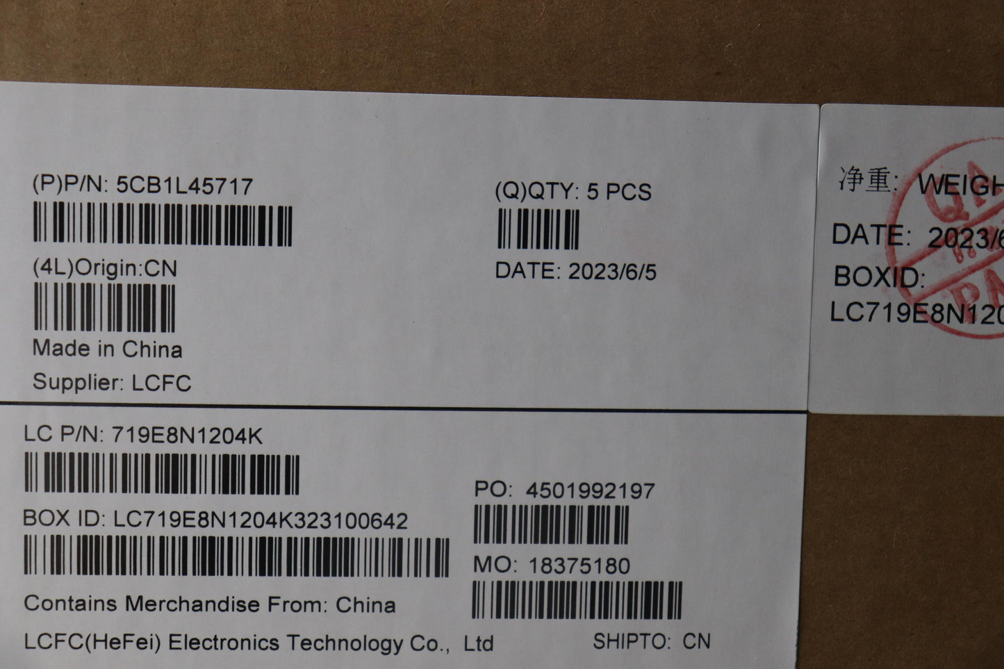 Lenovo Cover Upper Case Assembly Eng - 5CB1L45717