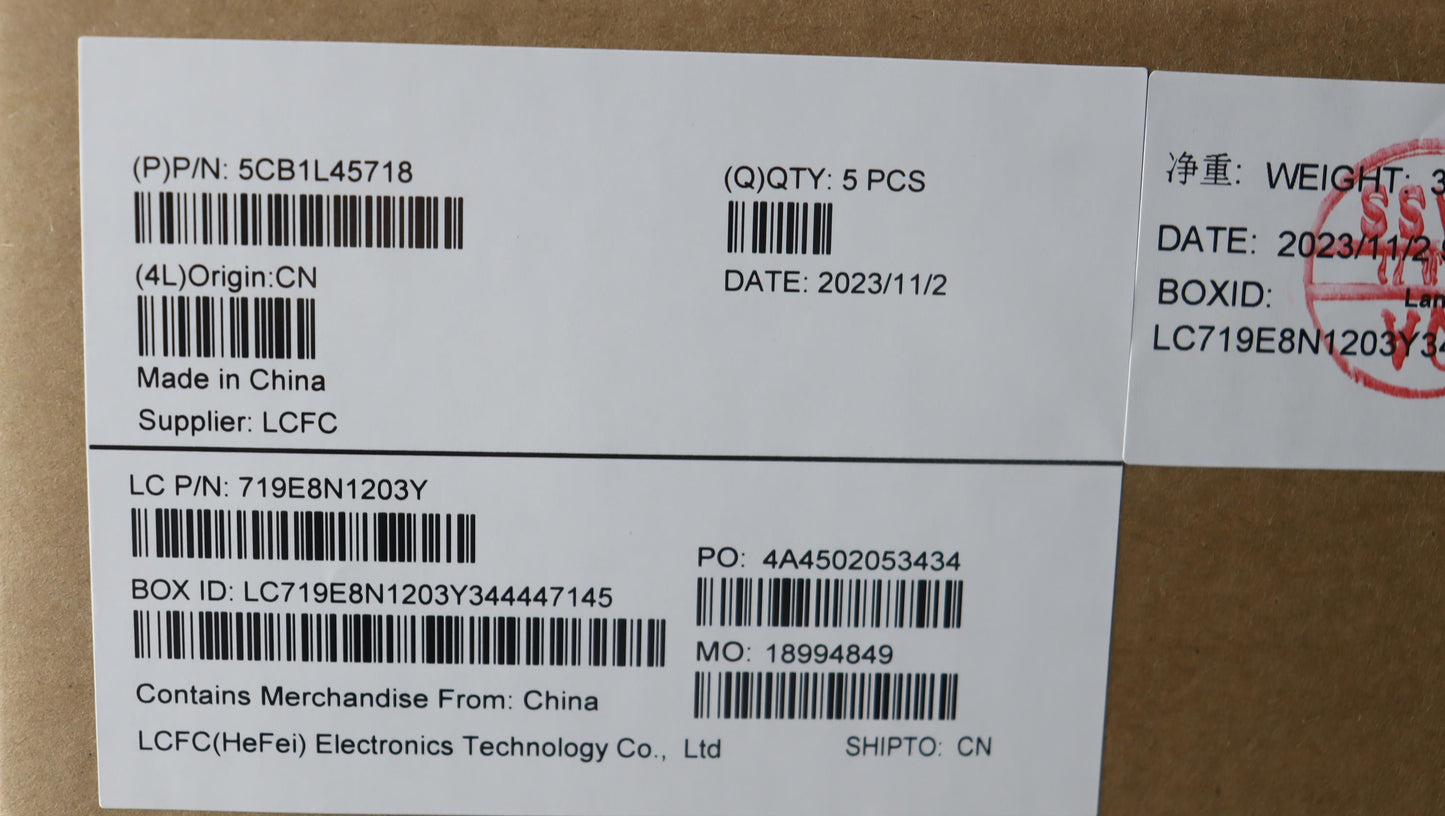 Lenovo Cover Upper Case Assembly Euro - 5CB1L45718