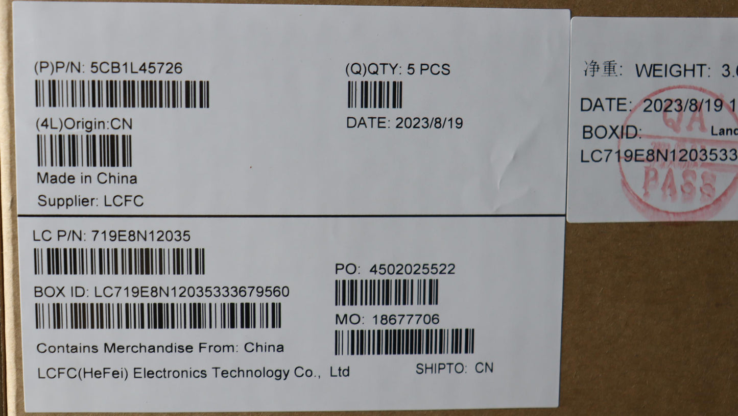 Lenovo Cover Upper Case Assembly Hun - 5CB1L45726