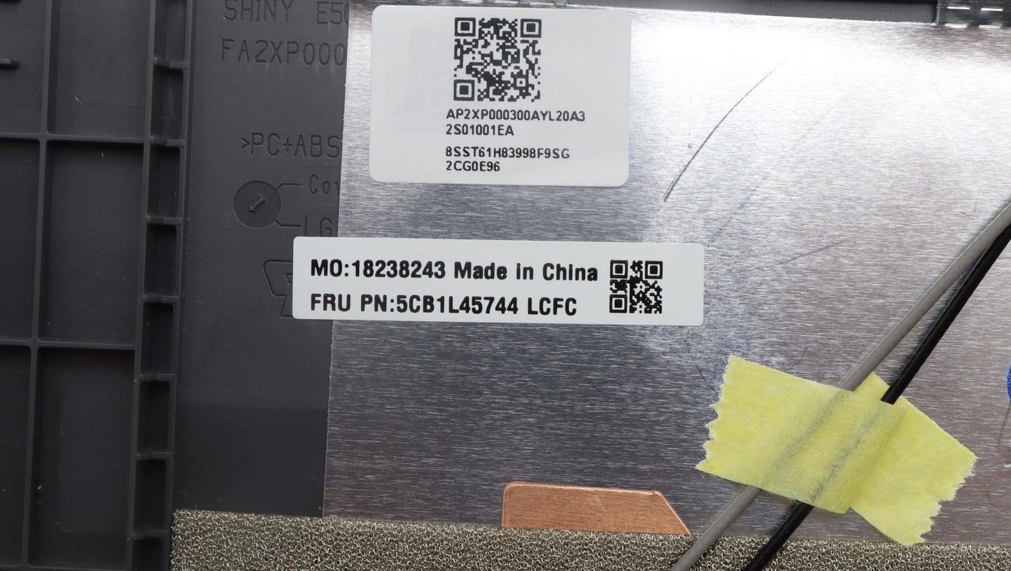 Lenovo Cover Upper Case Assembly Eng - 5CB1L45744