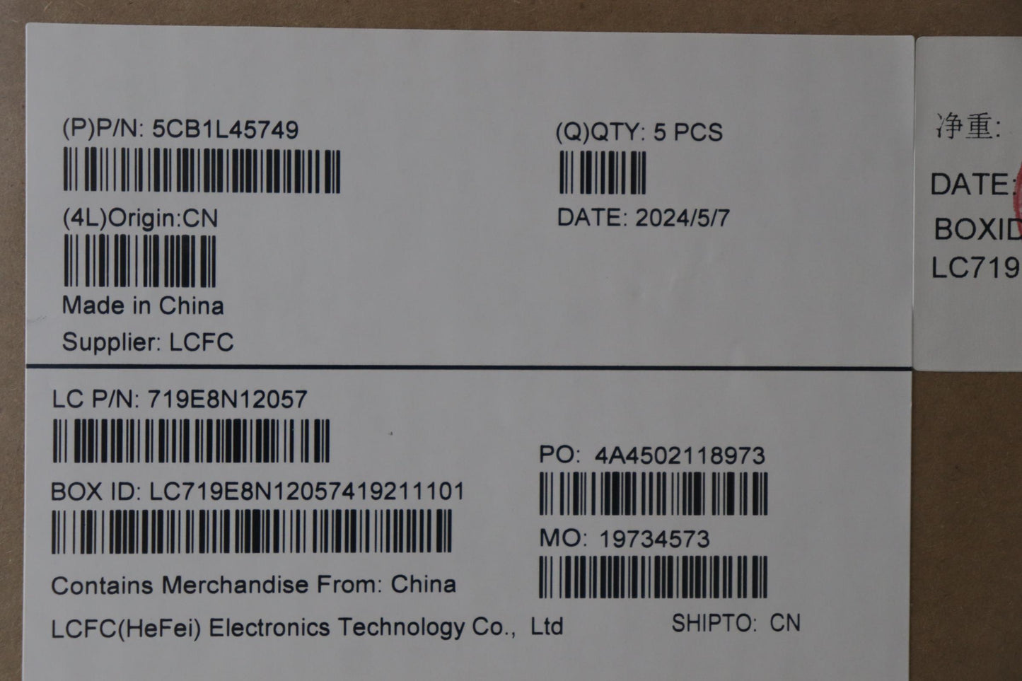 Lenovo Cover Upper Case Assembly Thai - 5CB1L45749
