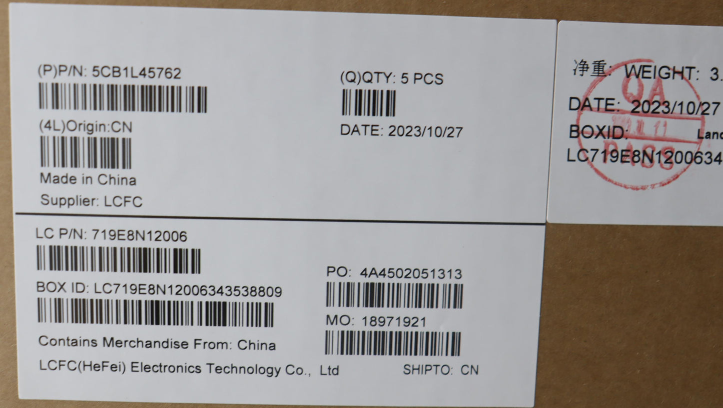 Lenovo Cover Upper Case Assembly Hun - 5CB1L45762