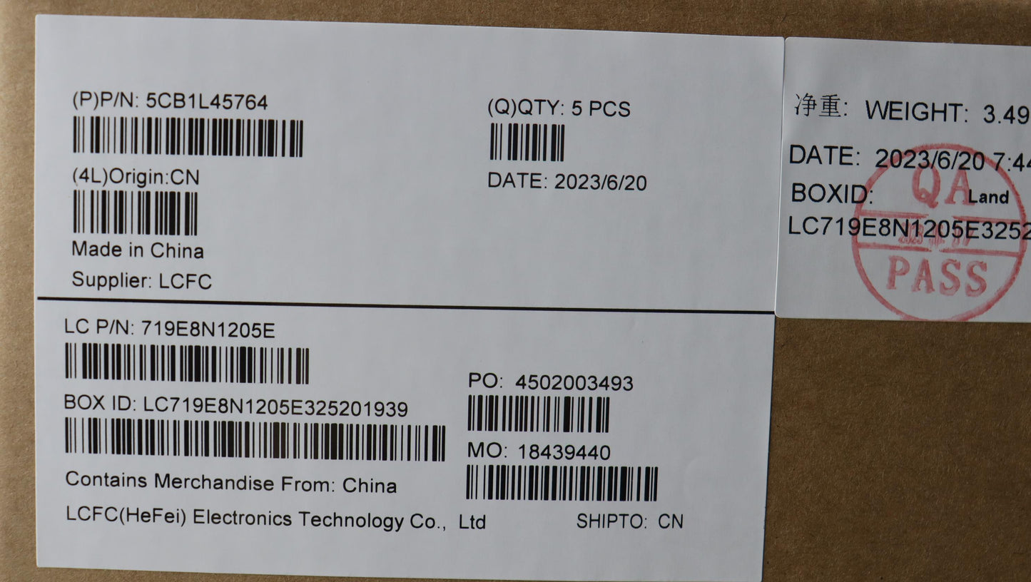 Lenovo Cover Upper Case Assembly Bel - 5CB1L45764