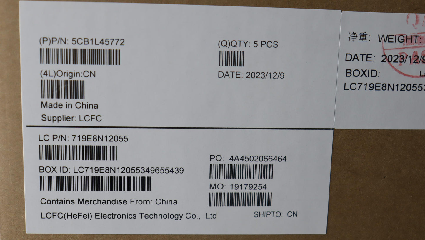 Lenovo Cover Upper Case Assembly Fra/ - 5CB1L45772