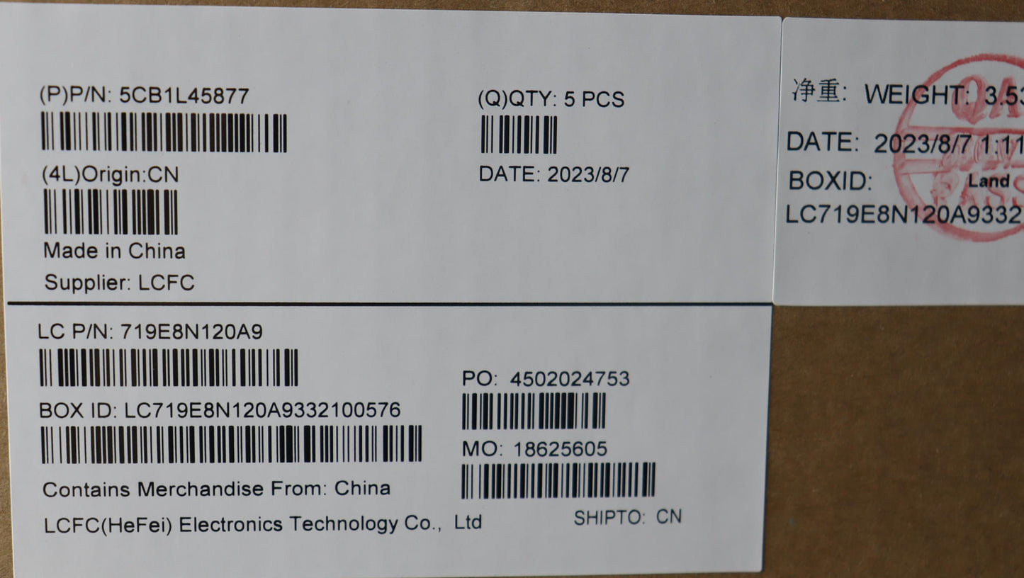 Lenovo Cover Upper Case Assembly Euro - 5CB1L45877